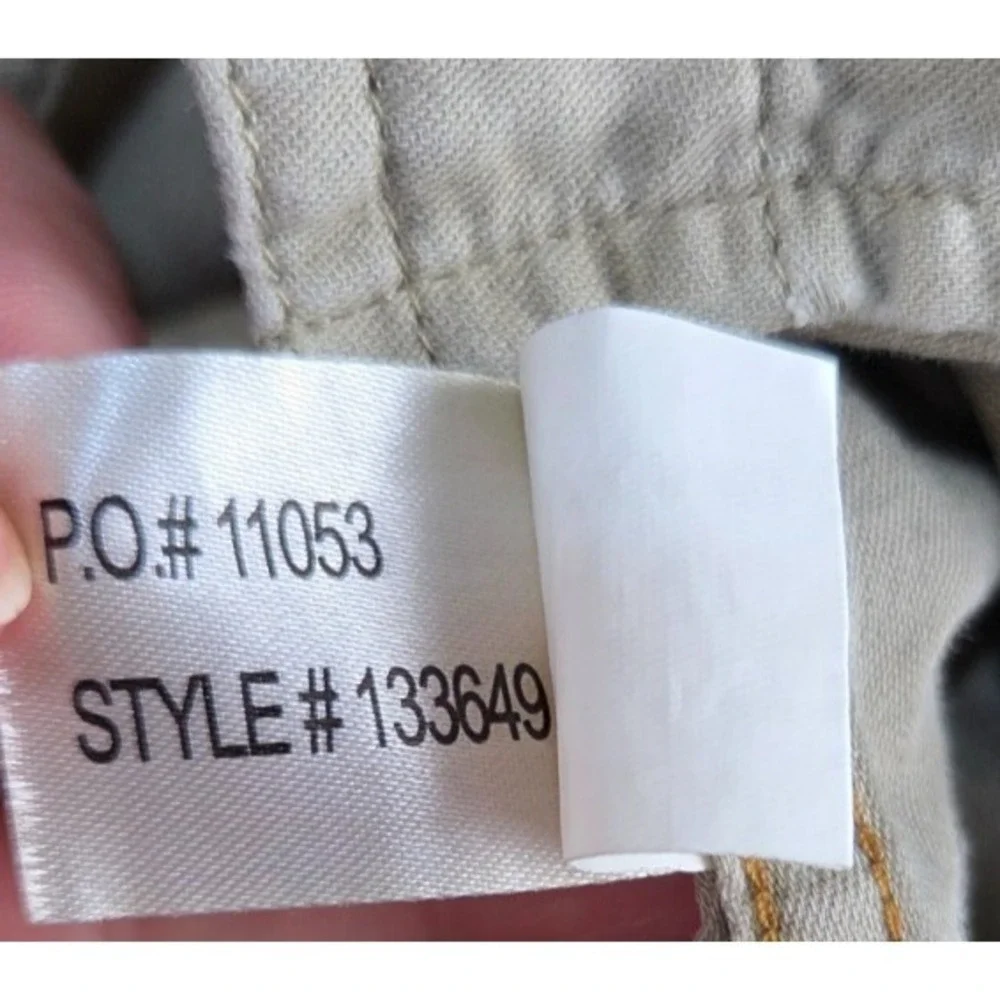 Carbon 2 Cobalt‎ Shirt Mens Large Beige Textured Button Up Long Sleeve